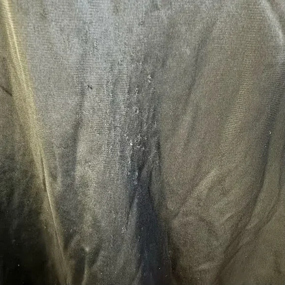 Vintage 1960s Tall Black Slip Tall GVC Over Five Seven Shop Retro Mad Men Pinup - Picture 8 of 8